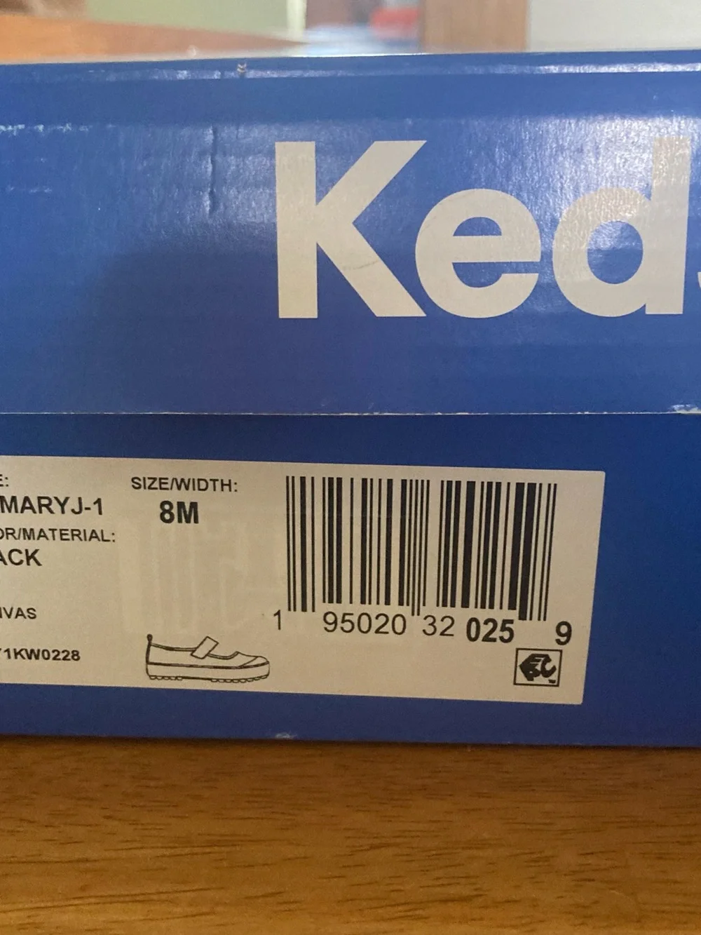 Keds Black Mary Jane Platform Sneakers with White Sole